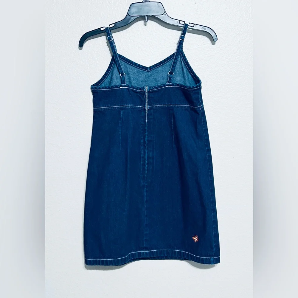 GAP Denim Dress with Butterfly Accents